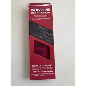 NIB NWT  Wolverine Anti-Fatigue 9MM Thick Replacement Insoles Mens Size 15